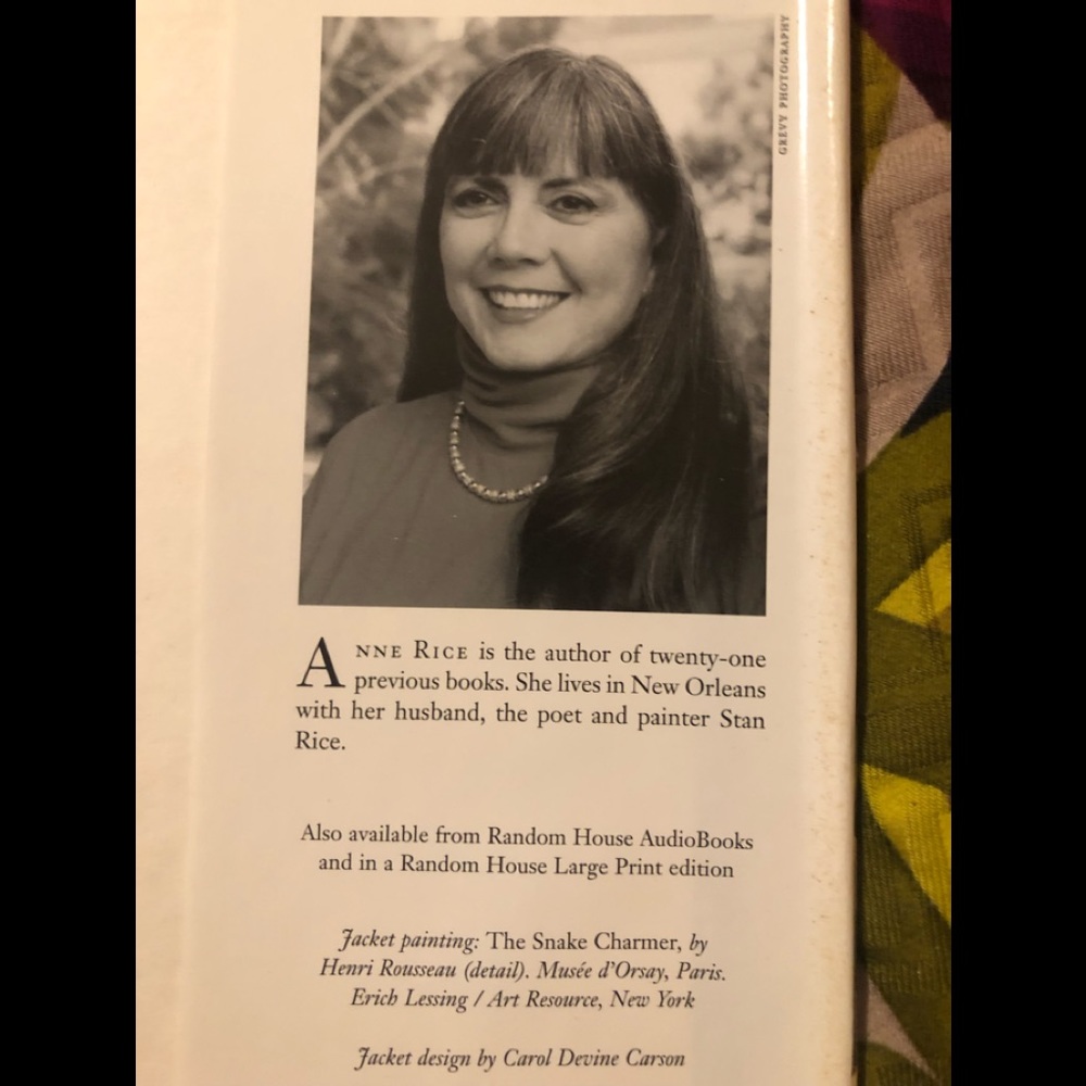 Anne Rice novel - Picture 2 of 2